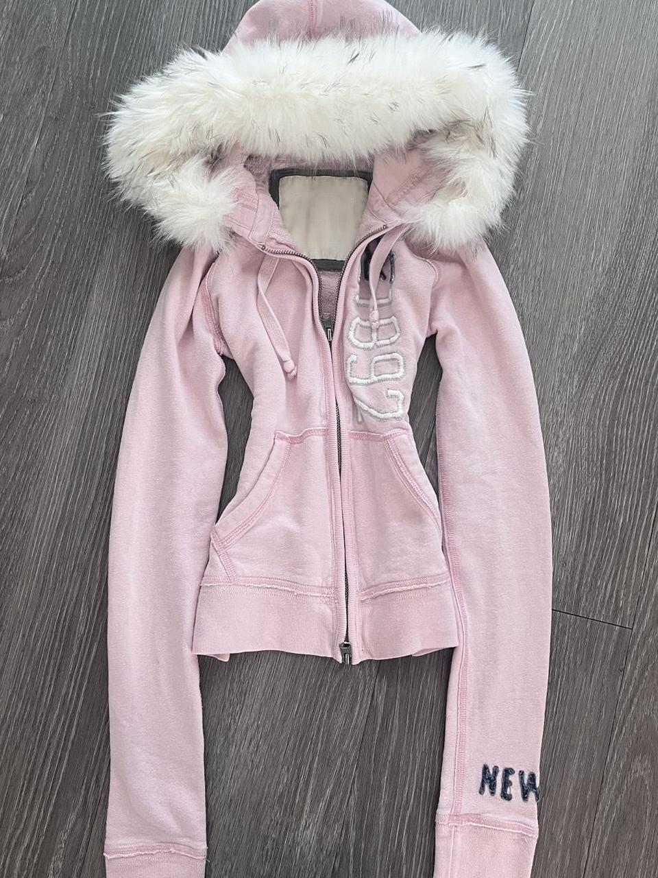 Retro-style Plush Lapel Hooded Sweatshirt Jacket photo 2