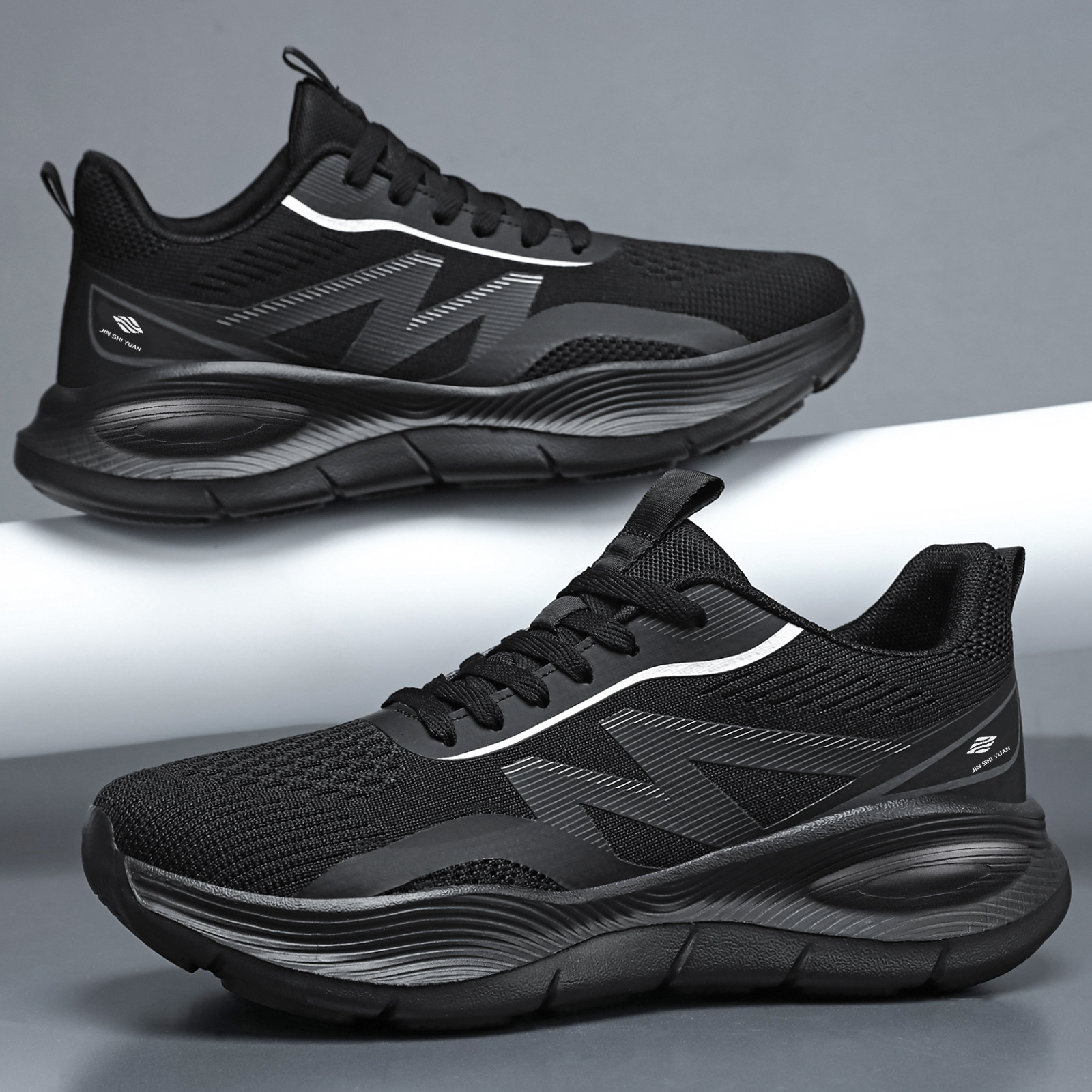 Spring Lightweight Mens Solid-color Versatile Casual Shoes photo 7