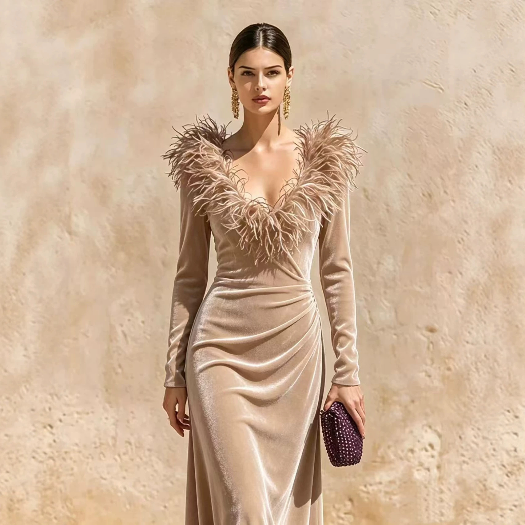 Stylish And Elegant Bodycon Party And Banquet Dress photo 8