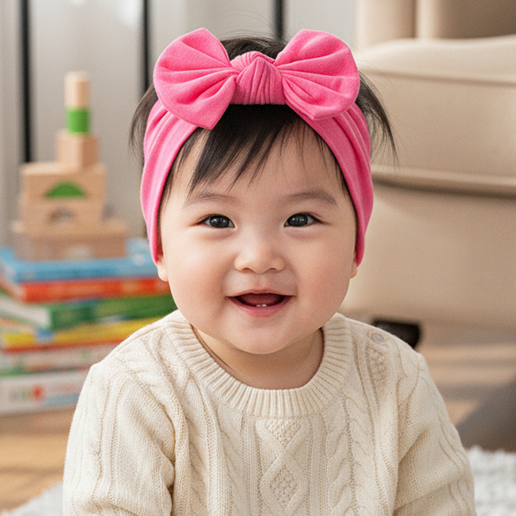 Cute And Sweet Bow Hair Accessory For Babies And Toddlers photo 4