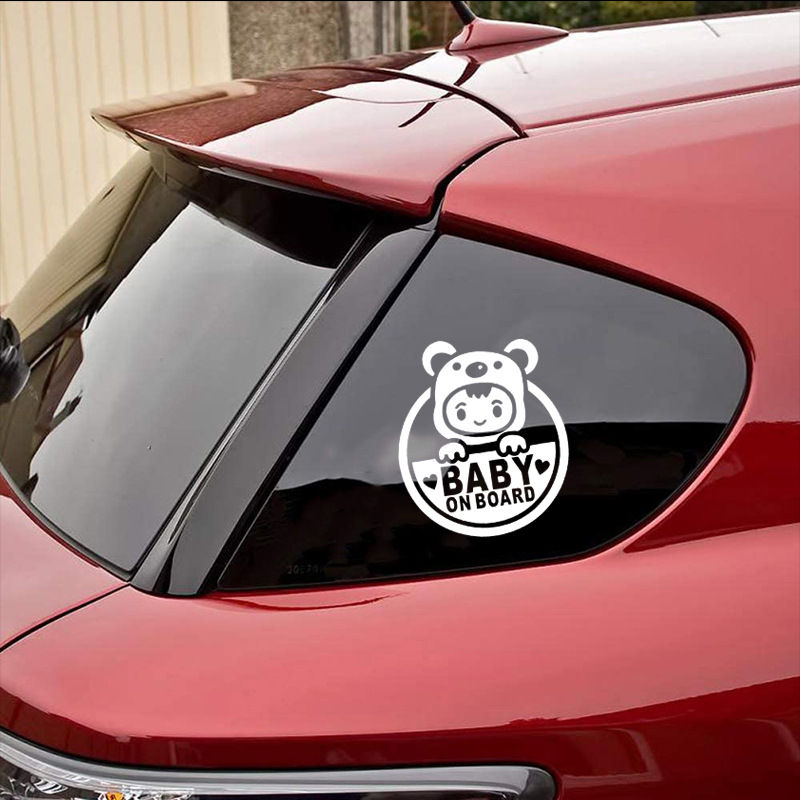 Laser Reflective Car Window Glass Creative Sticker photo 5