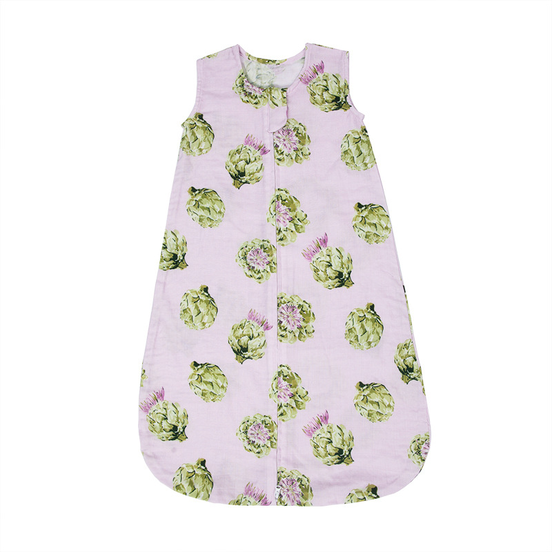 Baby Gauze Sleeping Bag Vest, Springsummer, Bamboo Cotton, Thin Style photo 2