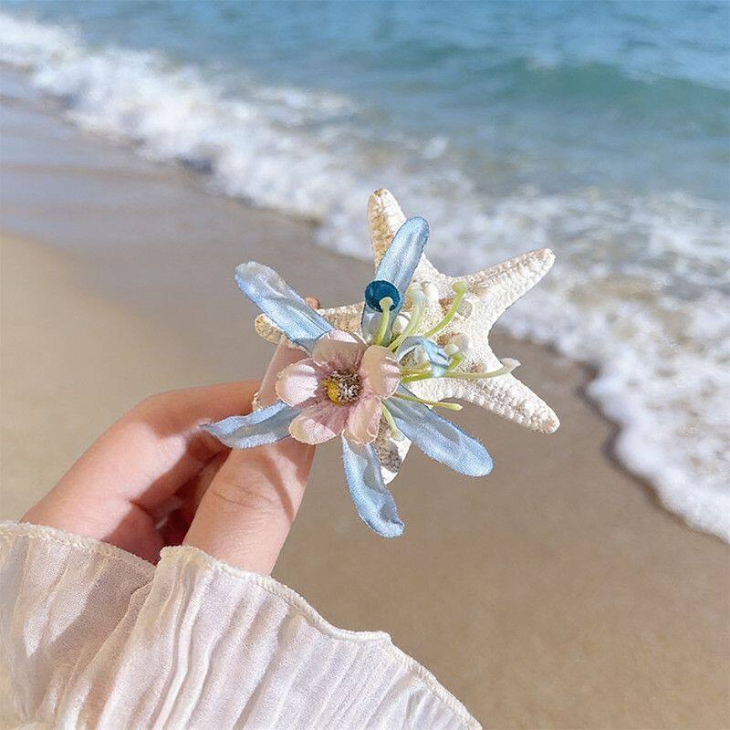 New Ocean-themed Hair Clip Headdress photo 4