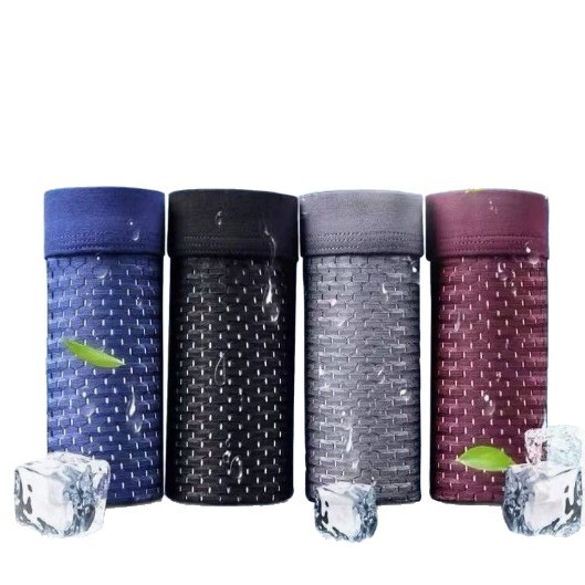 Fashionable Ice-silk Mesh Breathable Boxer Briefs photo 7