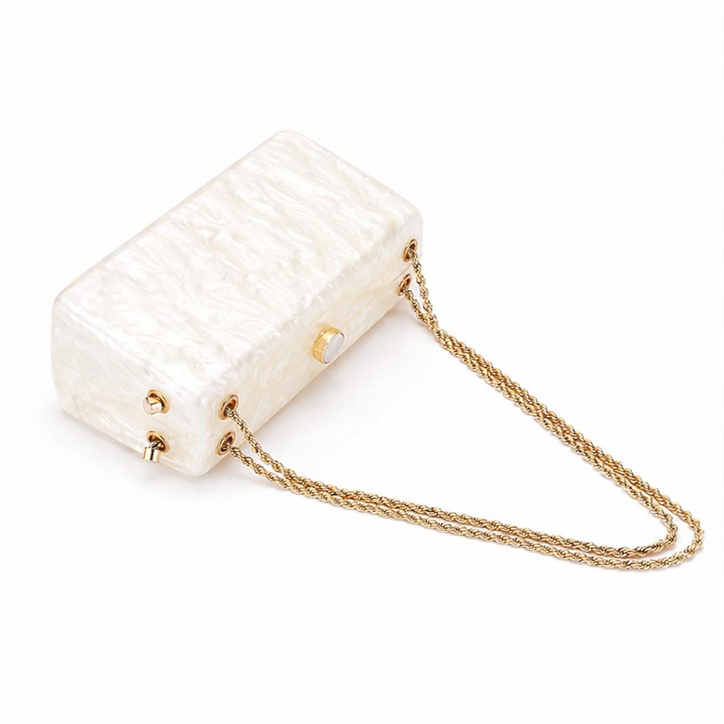 Fashionable Summer Beach Acrylic Crossbody Bag For Women photo 3
