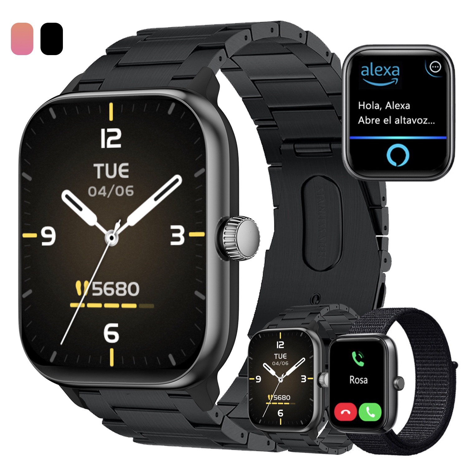 Smartwatch With Health Heart Rate And Blood Oxygen Monitoring photo 4
