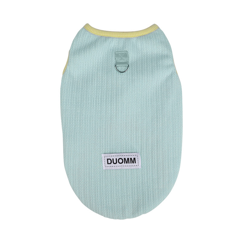 Cloud Down Pet Clothes Fleece-Lined Vest For Autumn And Winter photo 2