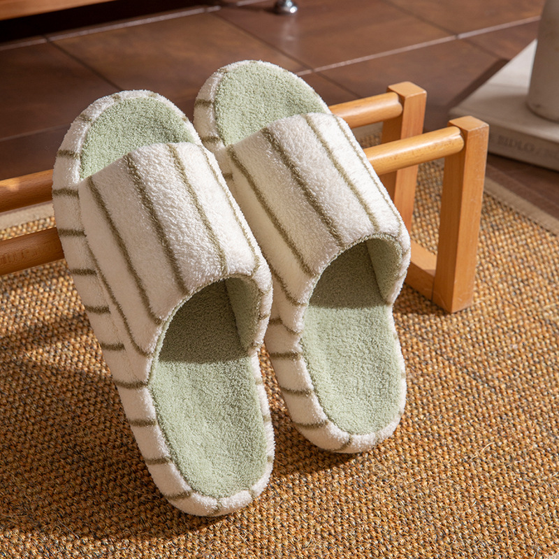 Soft Thick-soled Non-slip Quiet Floor Slippers With A Step-on-clouds Feel photo 4
