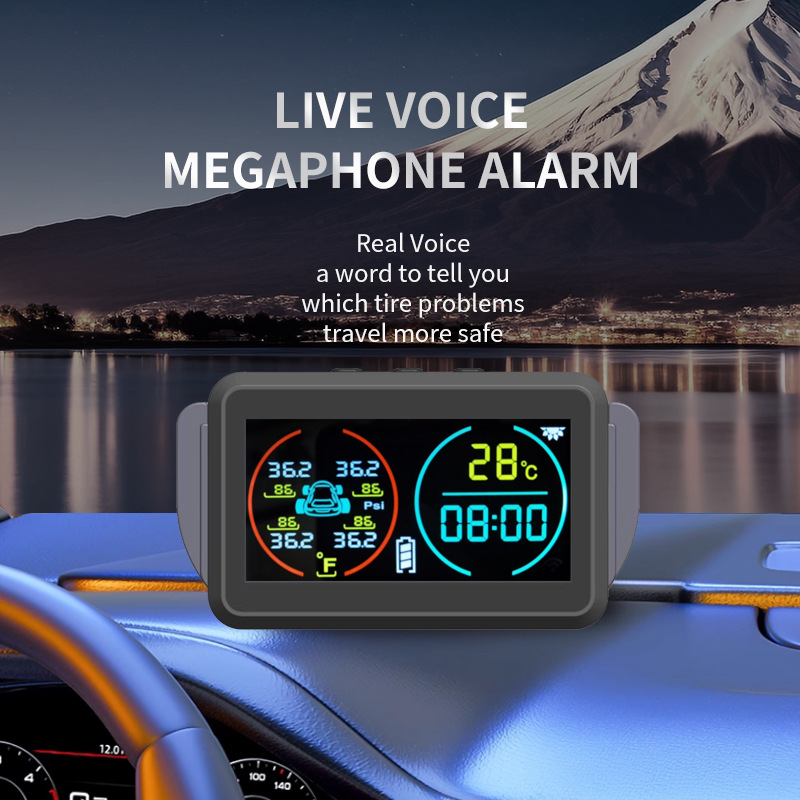 TPMS Time And Temperature Display Tire Pressure Monitor photo 5