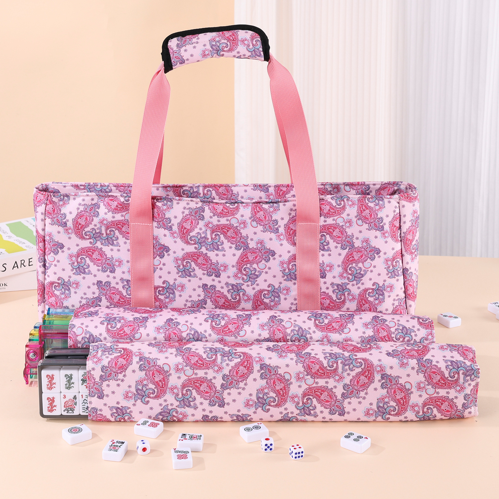 Large-Capacity Mahjong Storage Bag For Travel And Outings photo 5