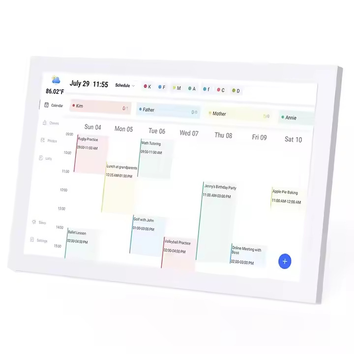 Chart-based Schedule Management Device With WiFi Digital Clock photo 4