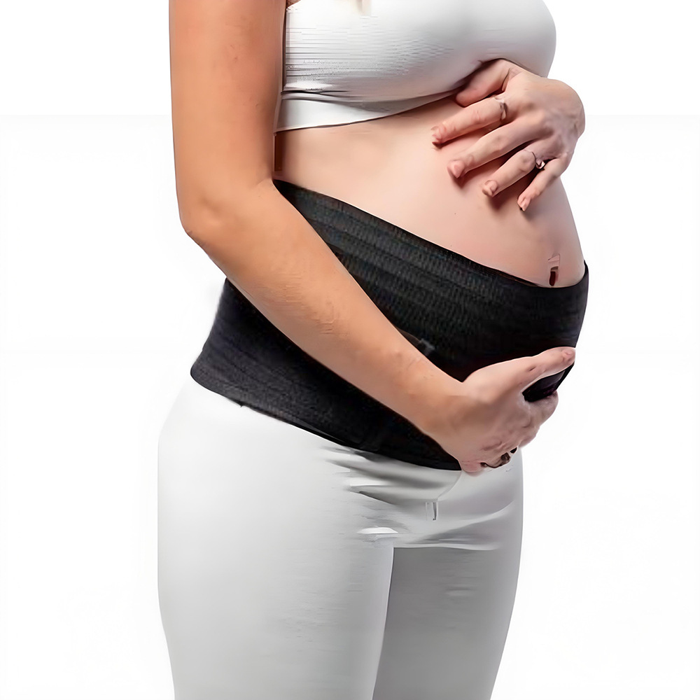 High-elastic Breathable Multi-purpose Postpartum Belly Band With Three Ear Loops photo 8