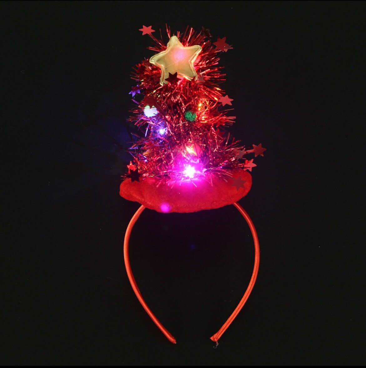 Christmas Tree Headband Cute Holiday Headdress For Girls photo 4