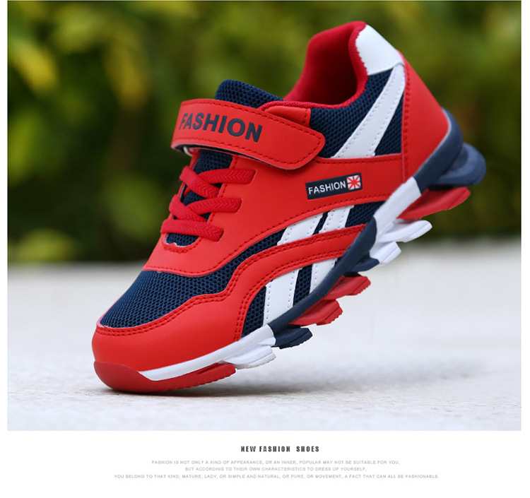 Children's Men's Cotton Magic Sports Large Stickers Running Shoes photo 7
