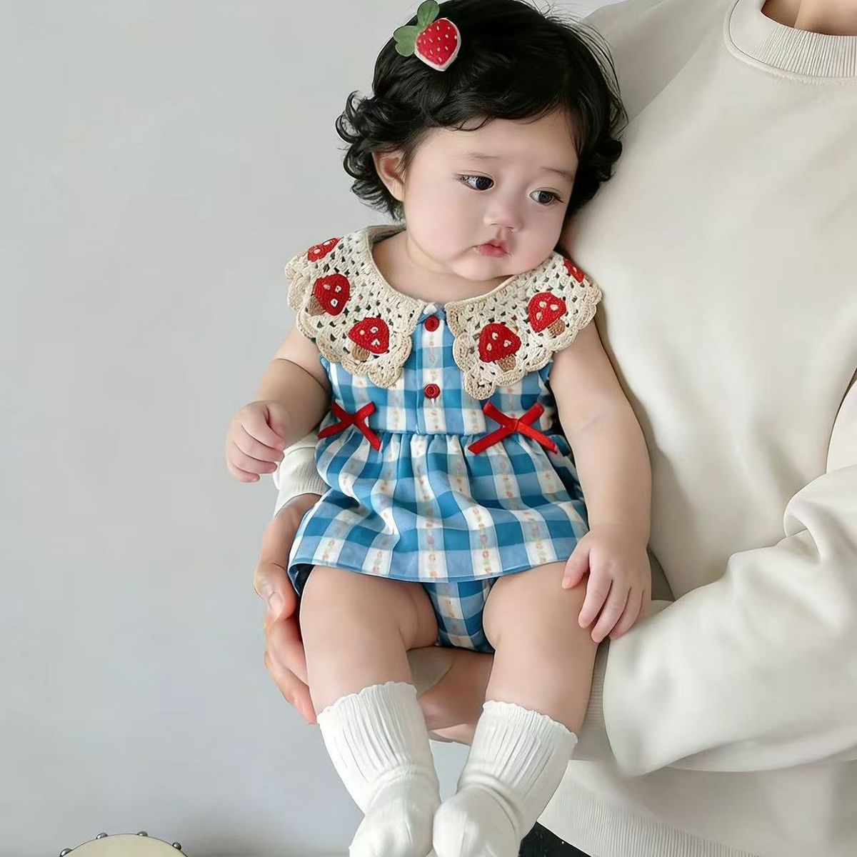 Cute Baby And Toddler Jumpsuit For Girls photo 5