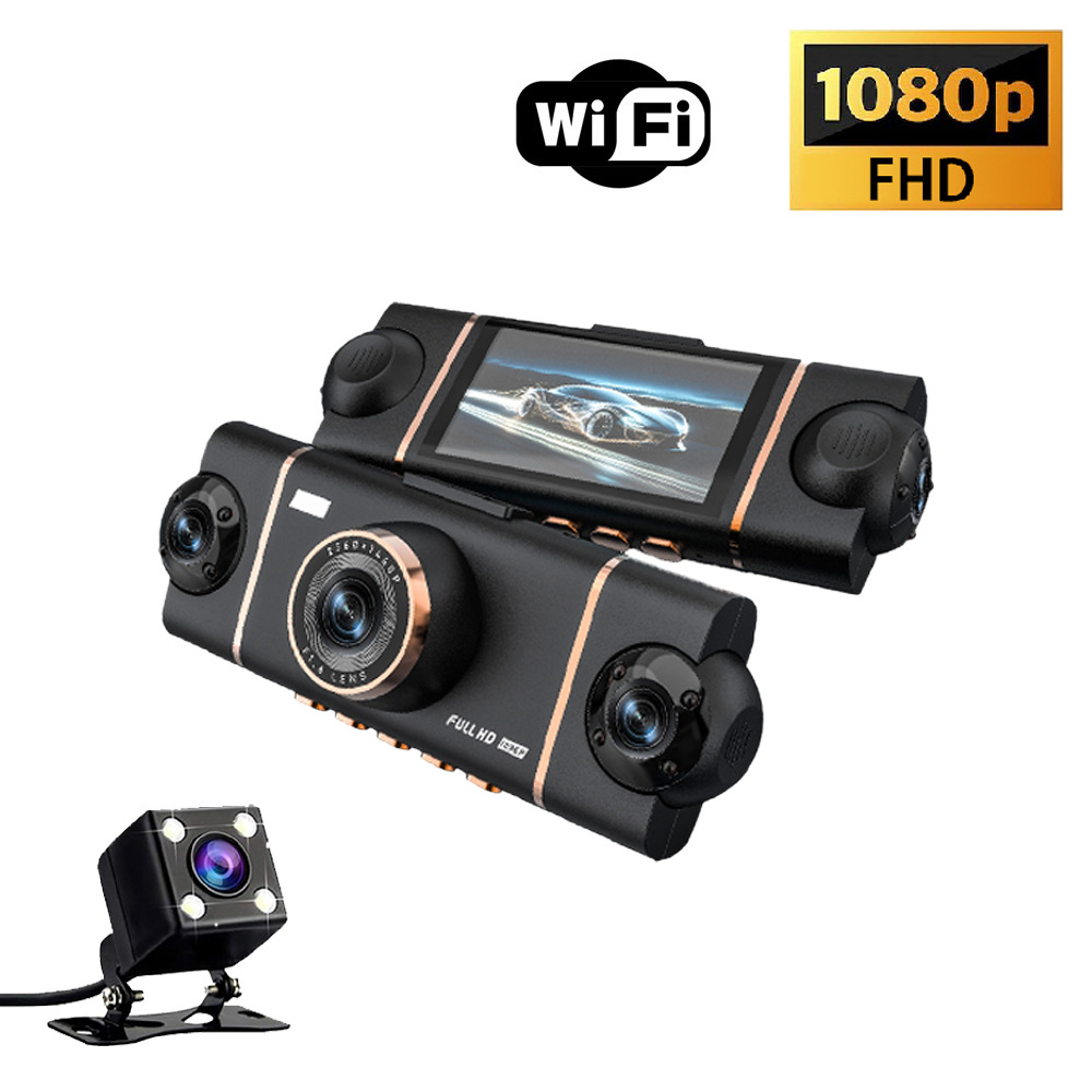 Four-lens Dashcam With Four WiFi Channels Infrared Night Vision And Ultra-thin Design photo 6