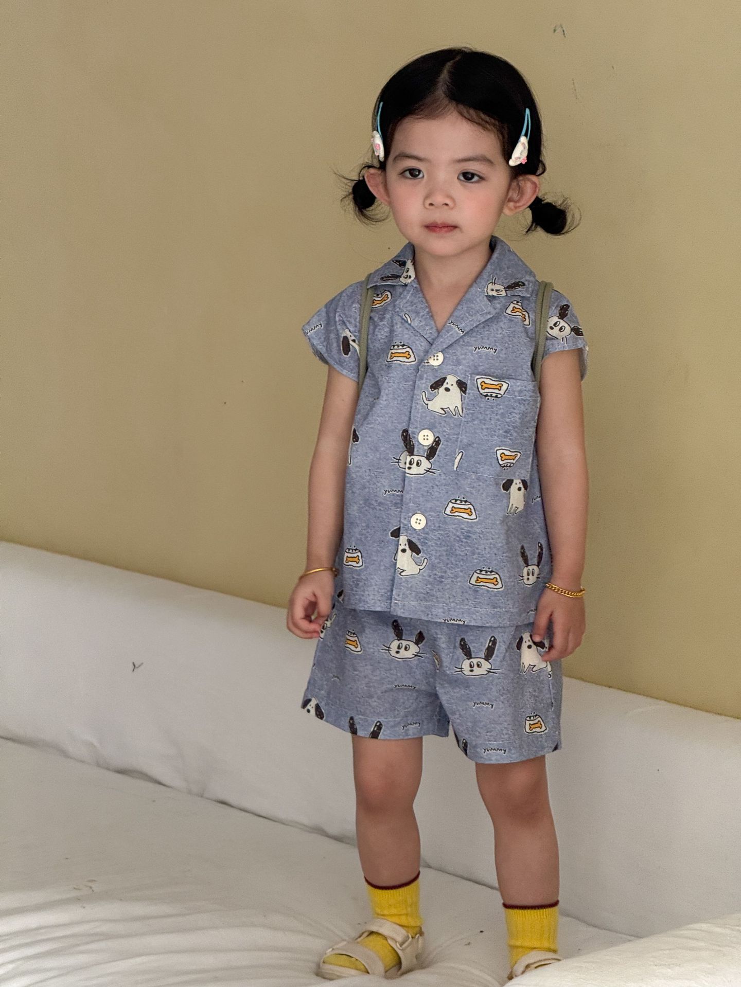 Boys Sleeveless Shirt And Shorts Set photo 6