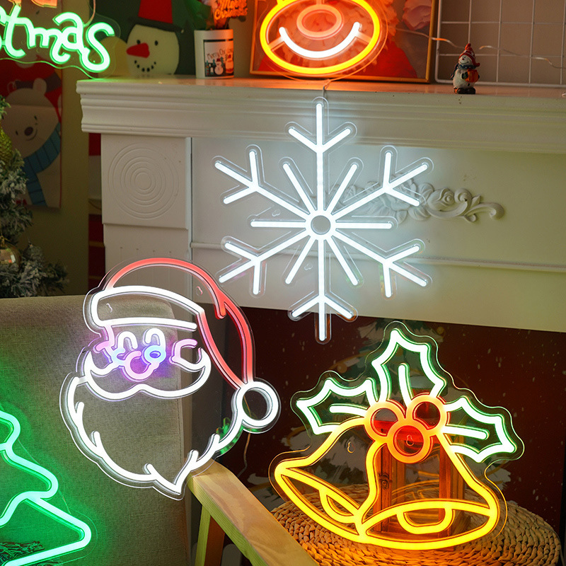 Acrylic Painted Suction-cup Hanging Lamp, LED Christmas Night Light photo 3