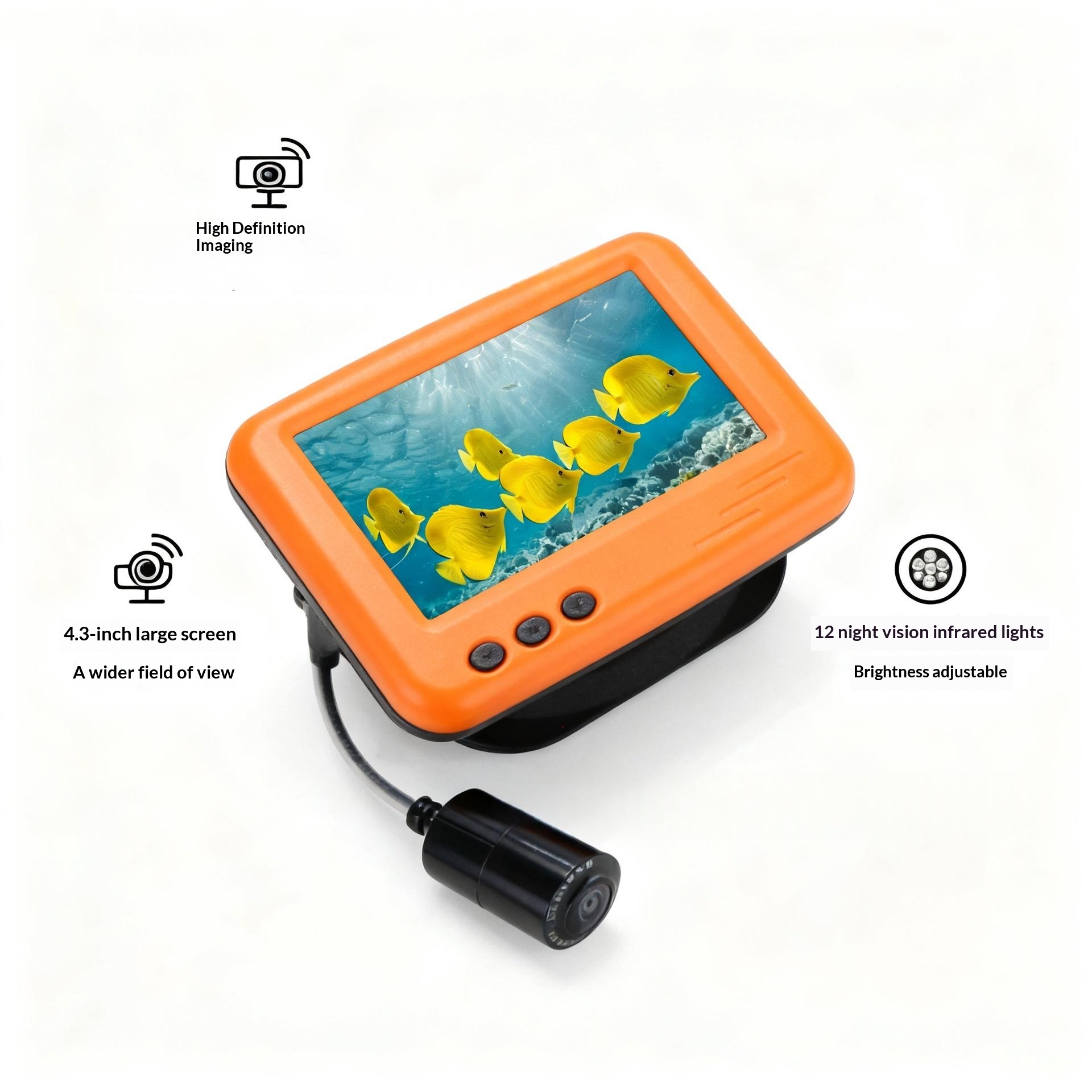 High-definition Underwater Fishing Camera With Night Vision And Infrared Capability photo 2