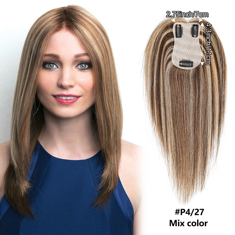 Womens Volumizing High-parting Hair Extension Piece photo 1