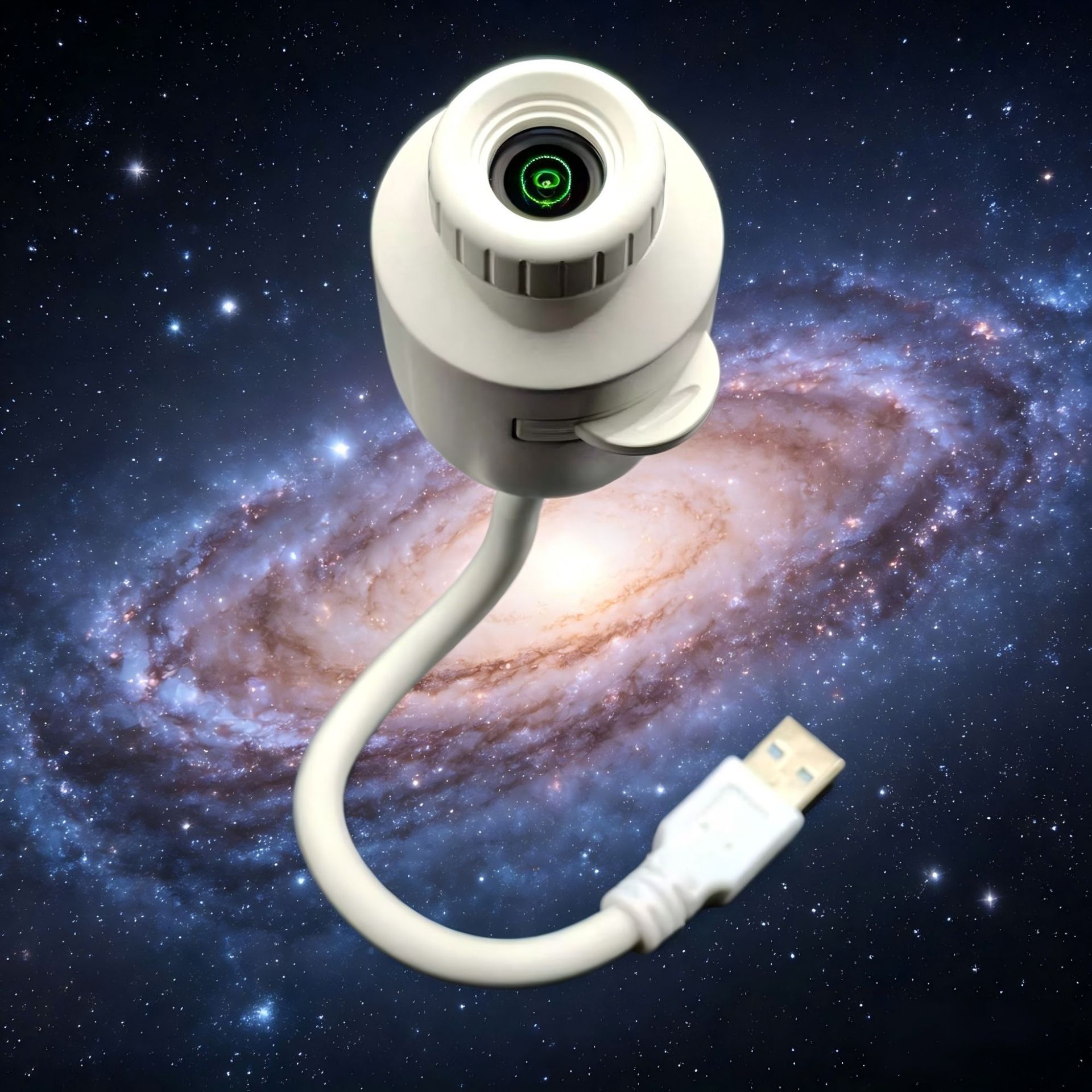 Car-mounted USB Starry Sky Light Full-sky Projection Lamp photo 1