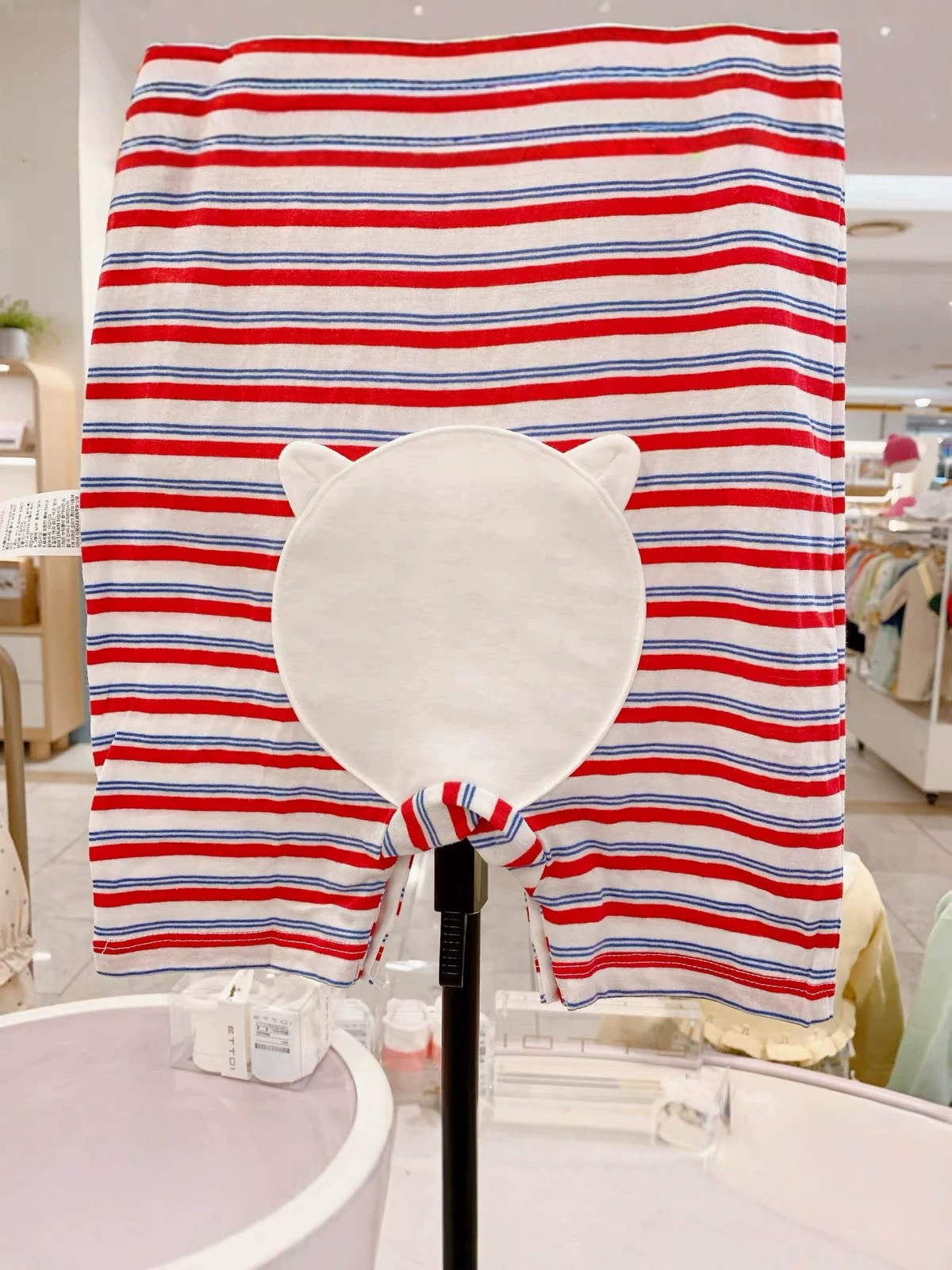 Little Flying Horse Baby Pure Cotton Cartoon Striped Onesie photo 4