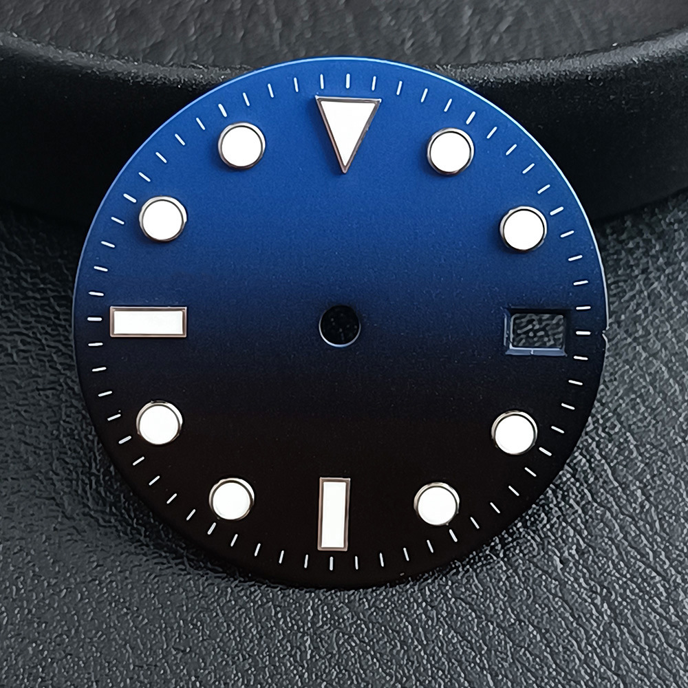 Blue-green Luminous Dial Accessories Suitable For NH35 And NH36 Movements photo 3