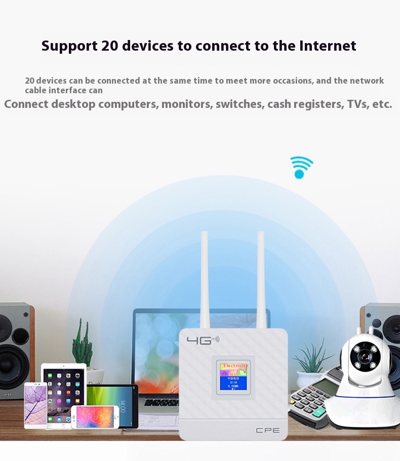 Home Office Shared Display LTE Router photo 3