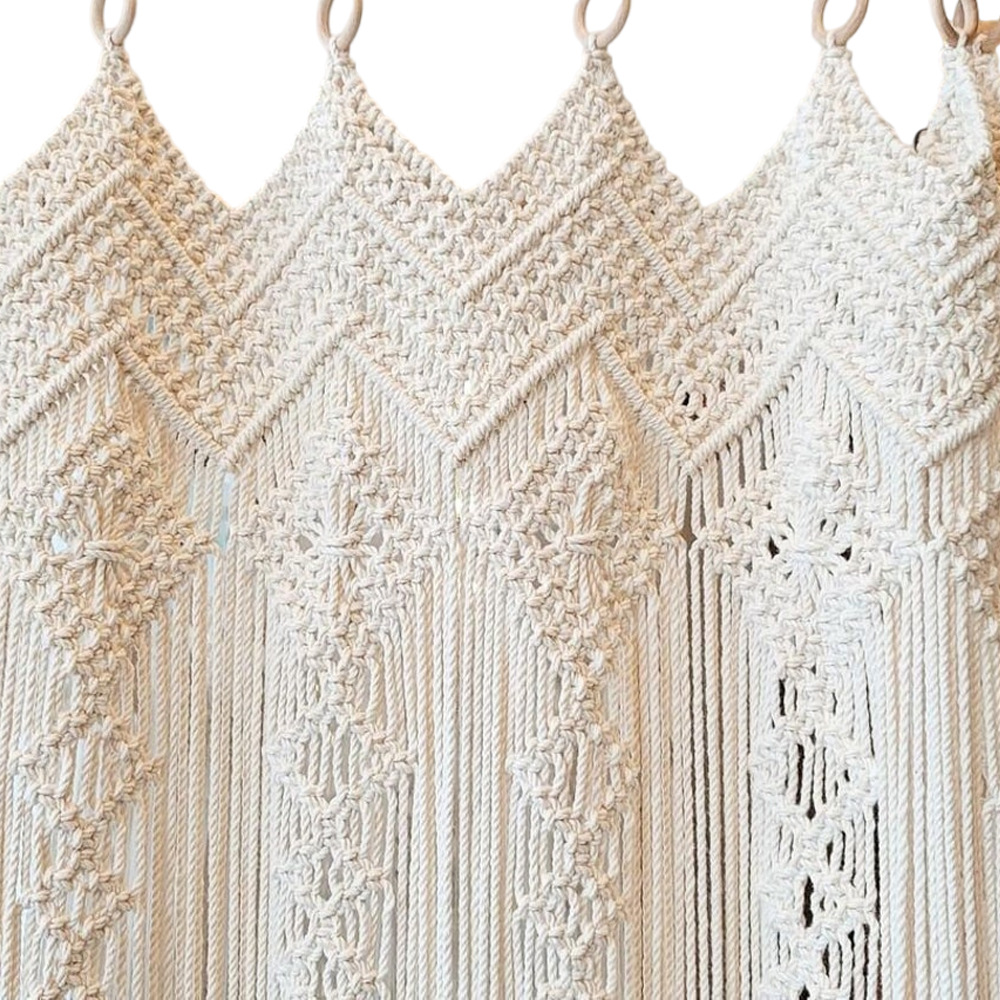 Nordic-style Hand-woven Door Curtain Tapestry For The Home photo 5