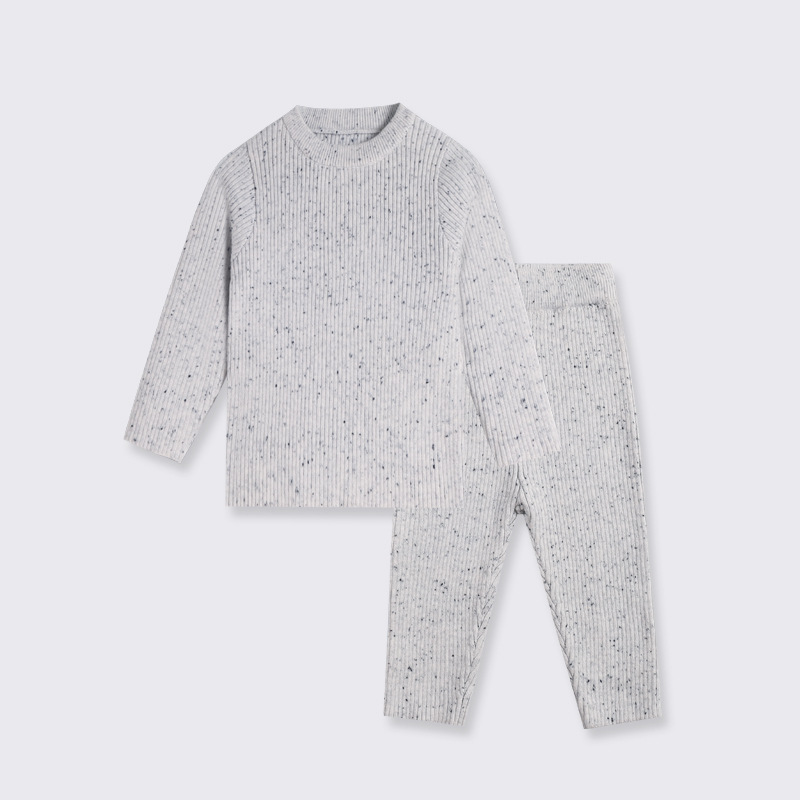Baby Clothing Sweater Set Knitted Round Neck photo 5