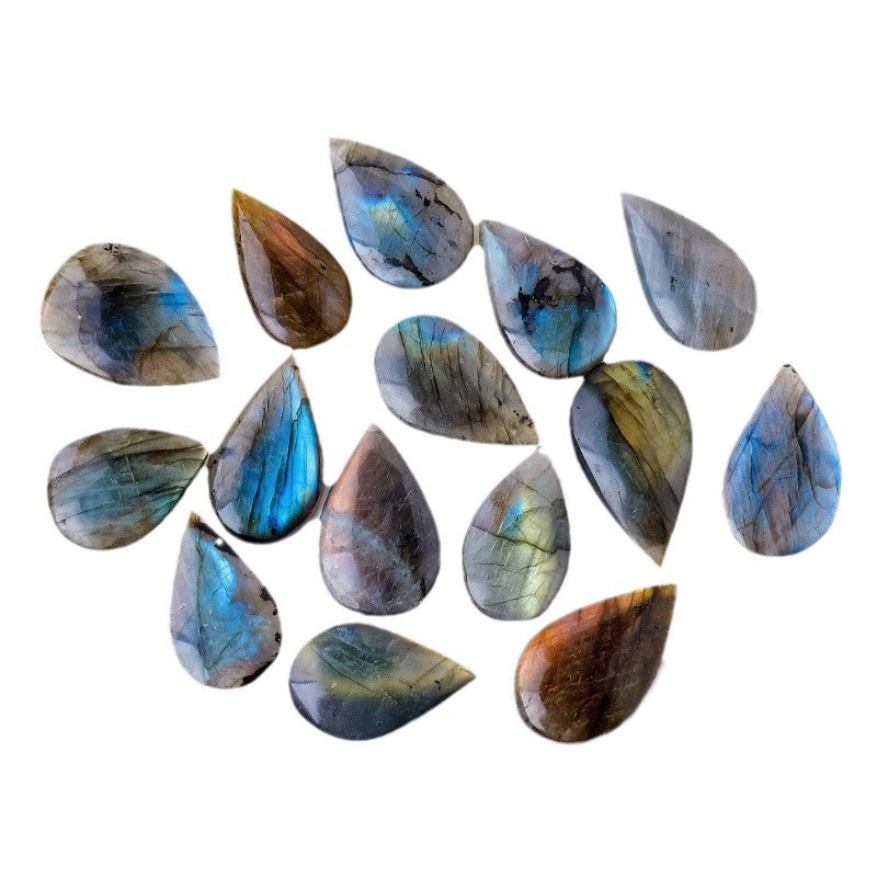 Natural Crystal Blue Light Elongates Stone Droplets photo 5