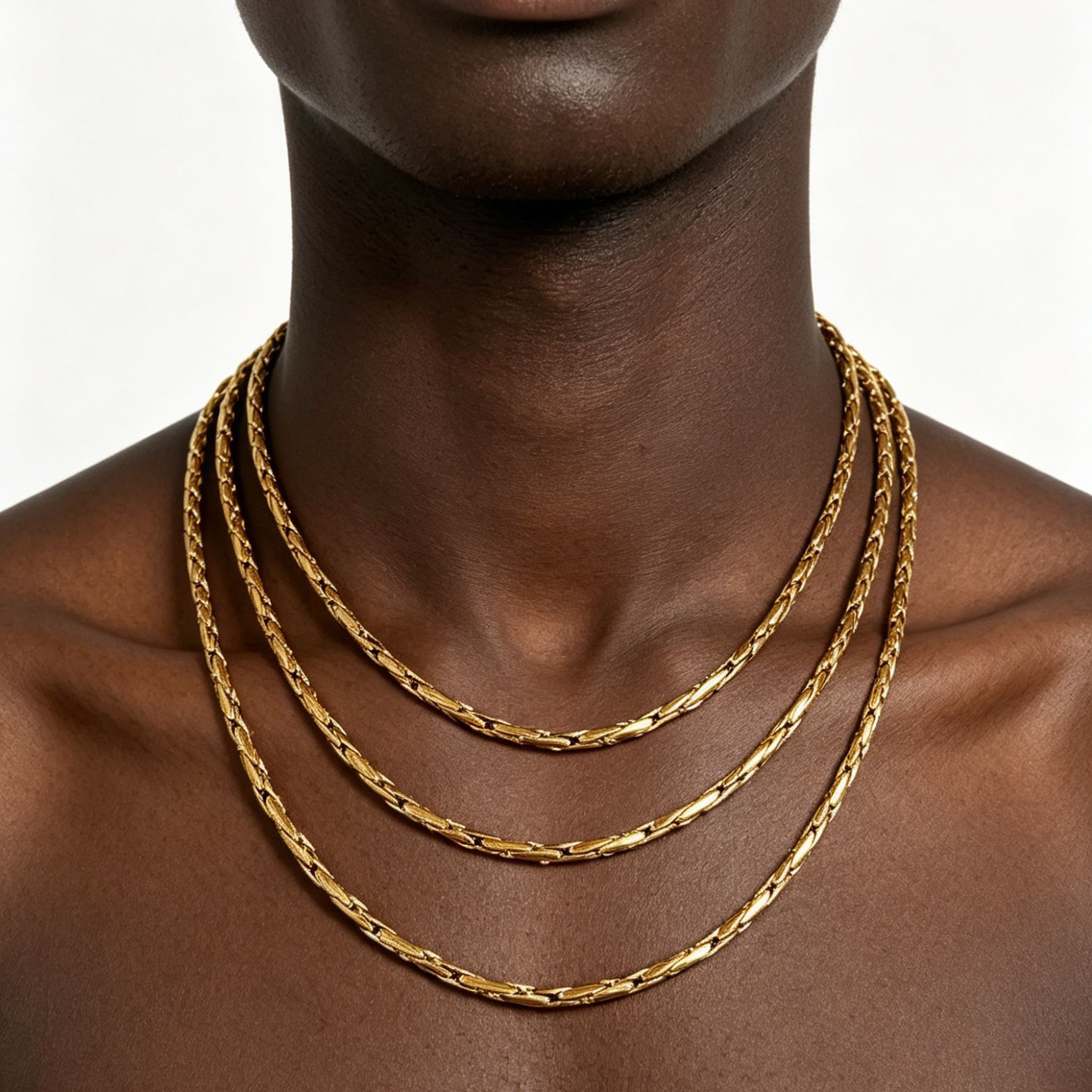 Lucky Bone Chain Necklace For Men And Women photo 4