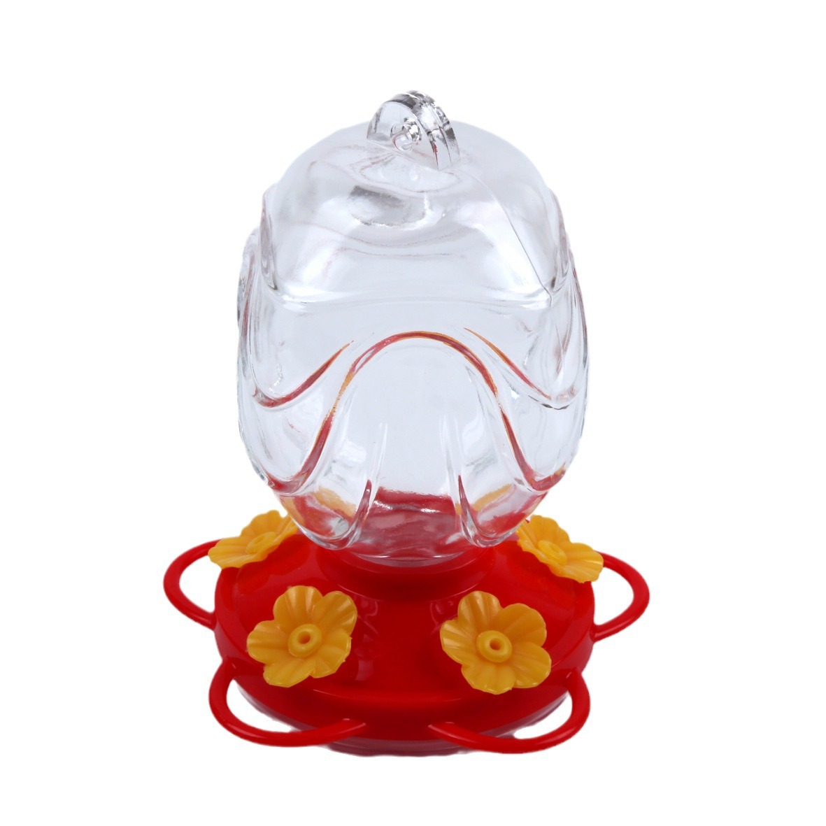 Painted Glass Feeder Glass Garden Decoration photo 5