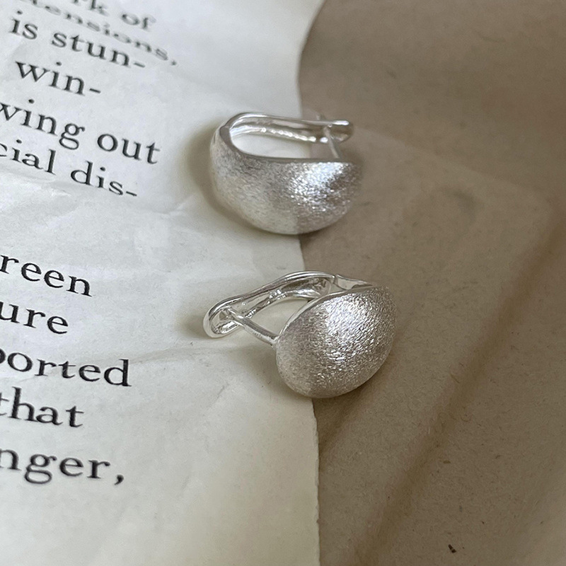Geometric Irregular Brushed Earrings photo 3