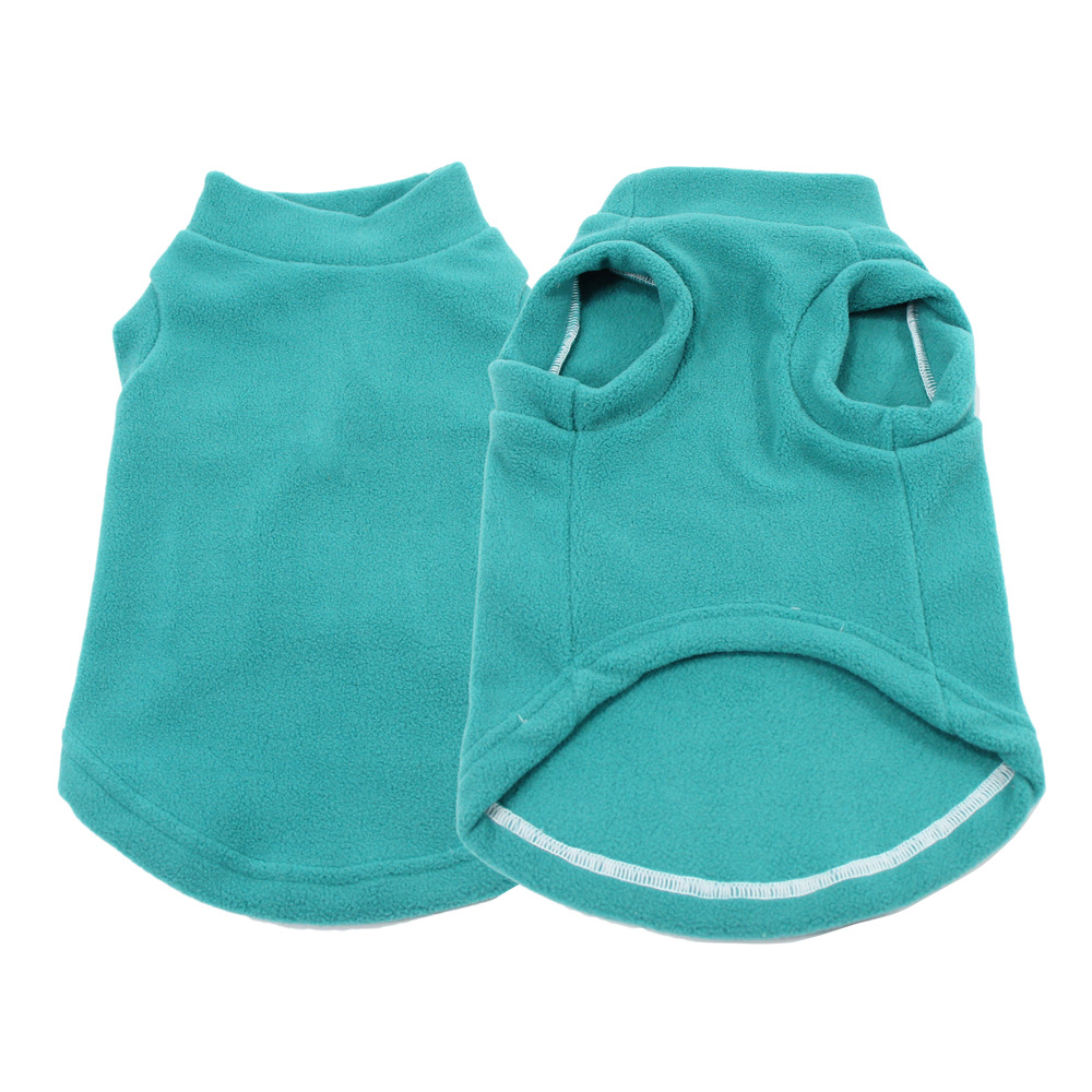 Solid-color Warm Pet Clothing For Fall And Winter photo 6