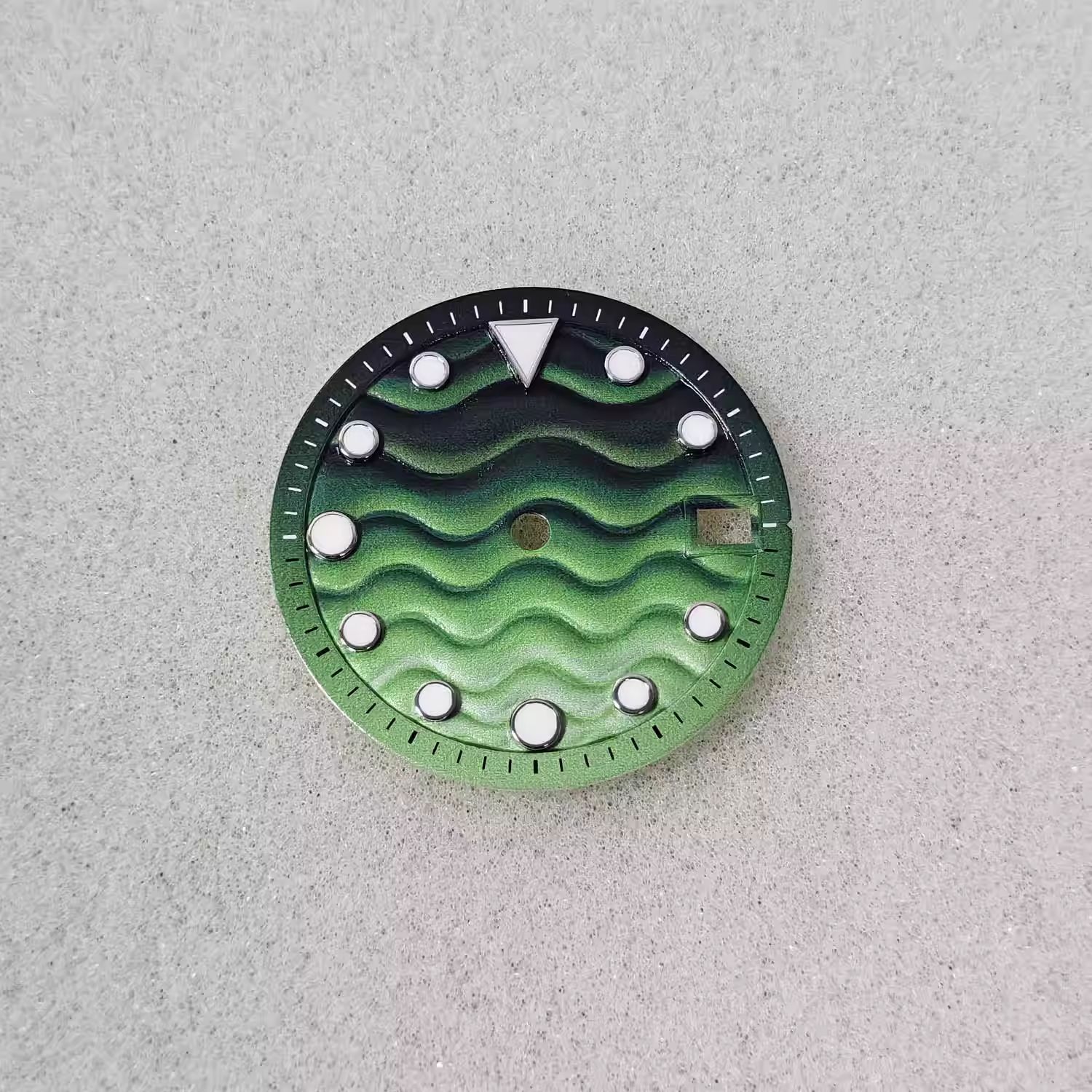 Sea Wave Single Calendar Green Luminous 285mm Dial photo 7