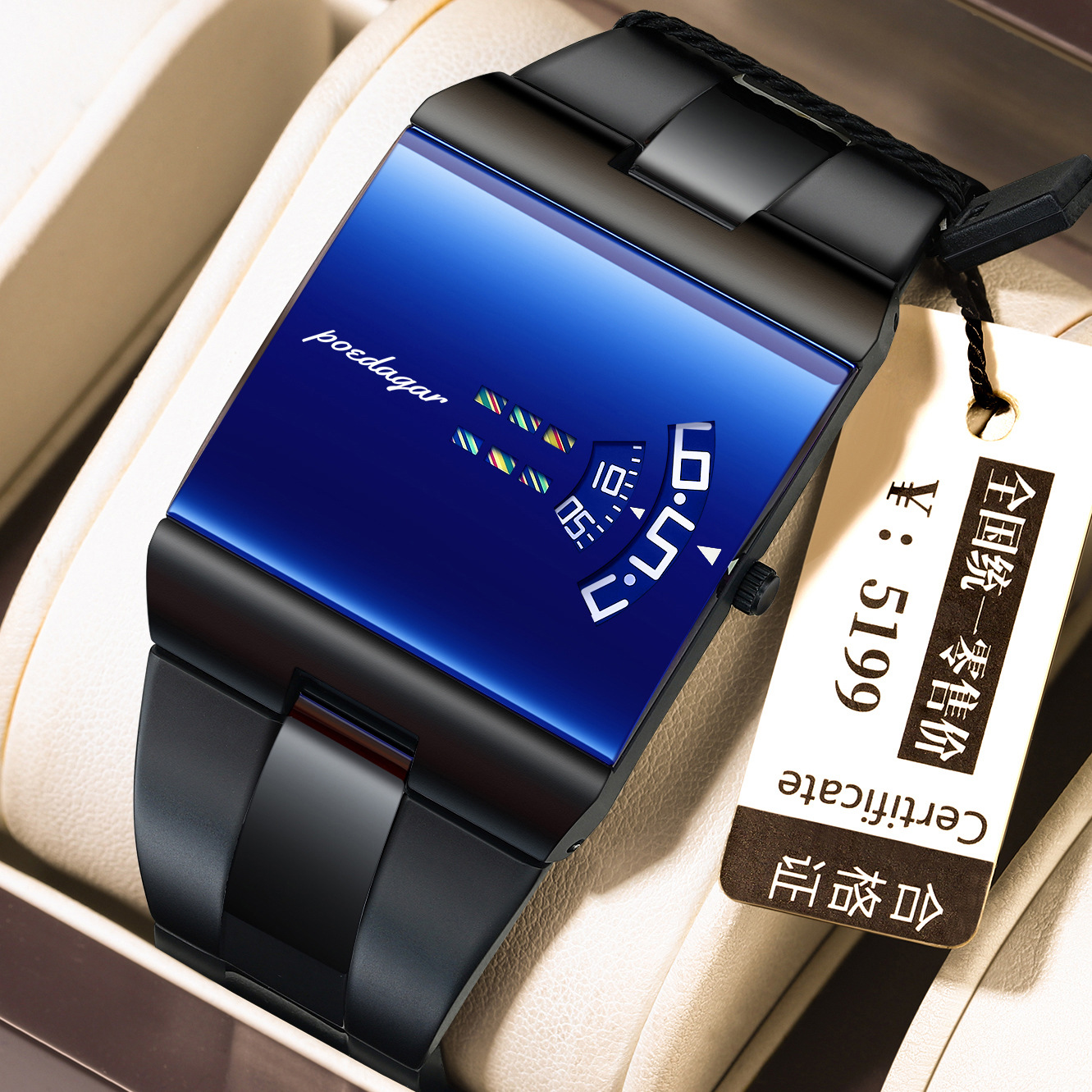 Ultra-thin Trendy Waterproof Quartz Watch photo 5