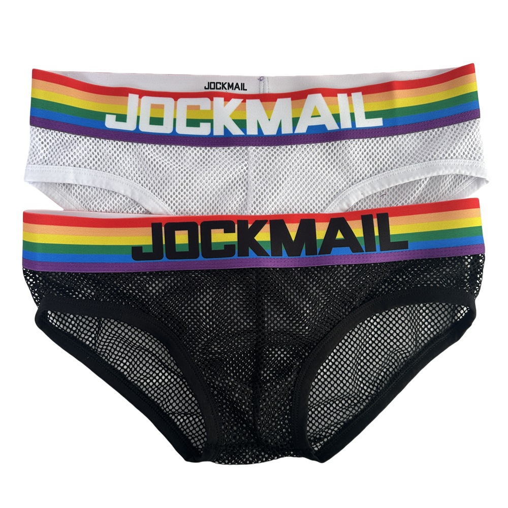 Mens Underwear Rainbow Mesh Breathable photo 2