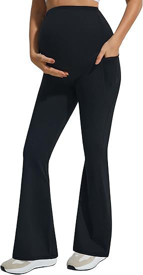 Solid-color Casual Bootcut High-waisted Slim-fit Wide-leg Pants photo 4
