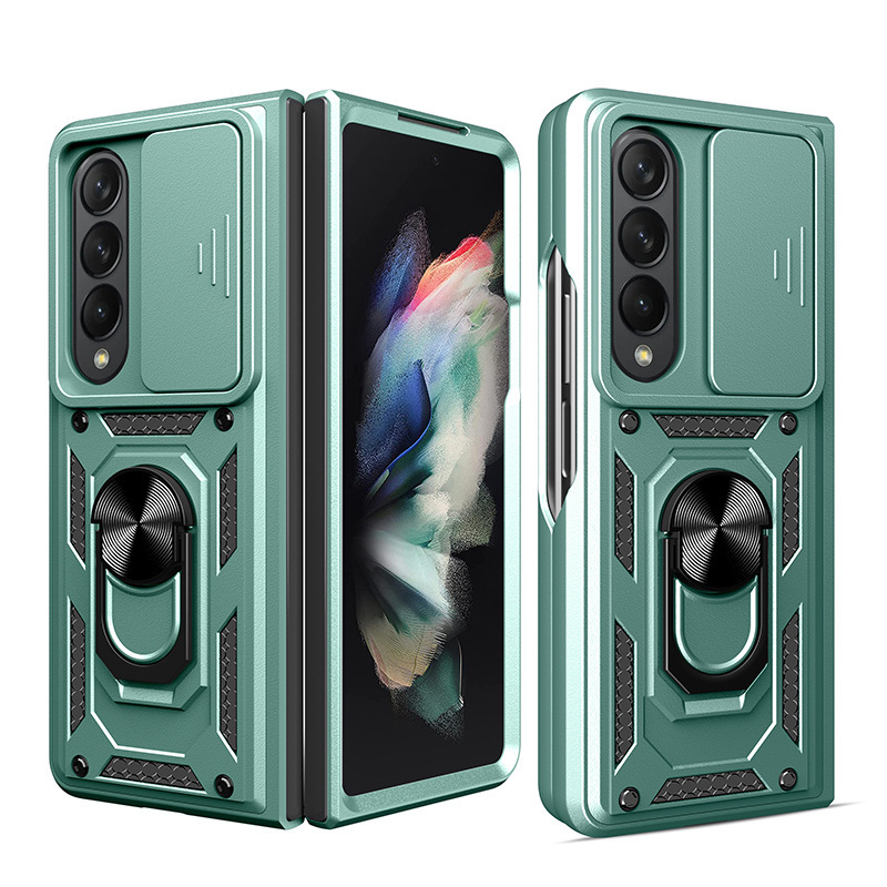 Sliding Window Lens-ring Bracket Drop Proof Protective Phone Case photo 5