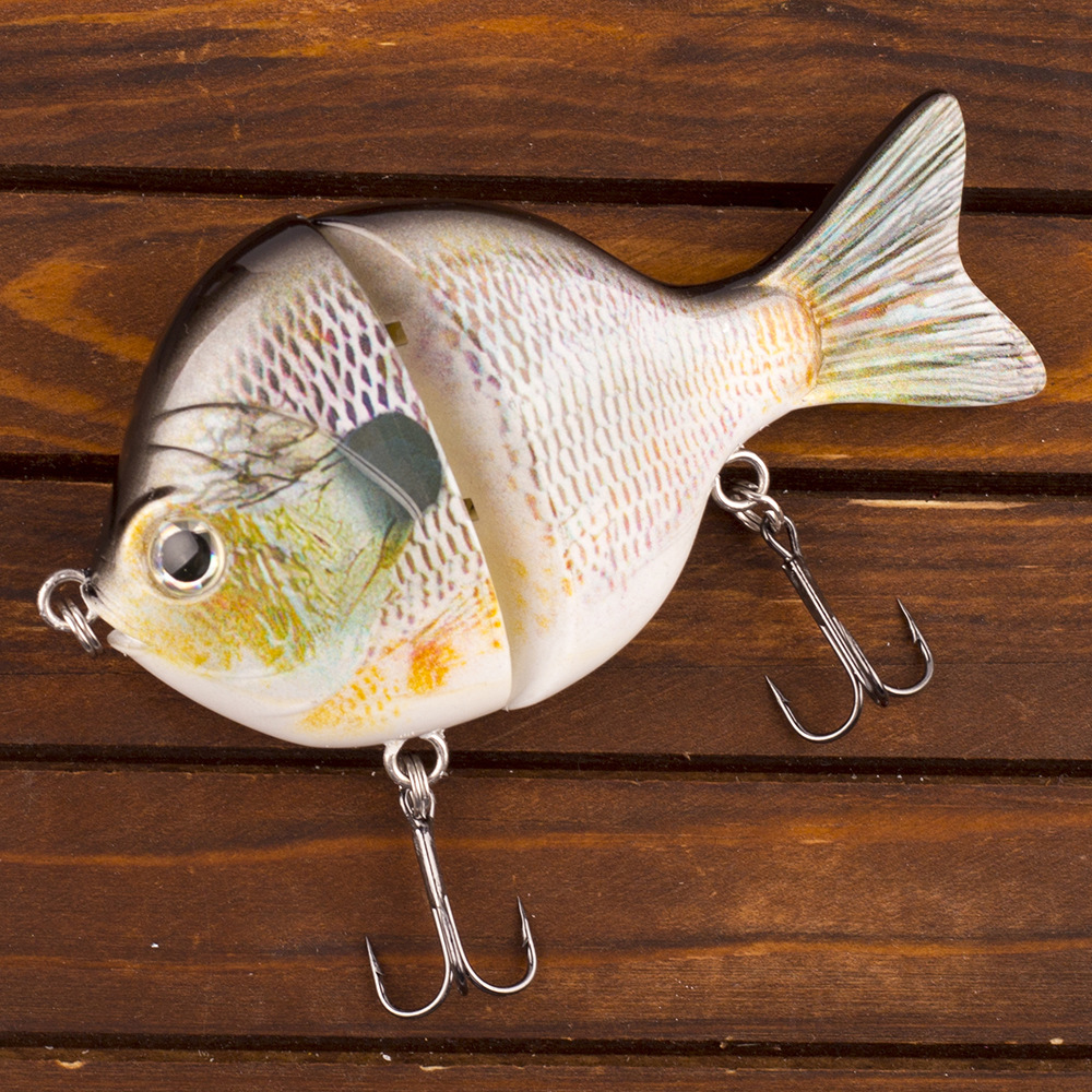 Multi Segment Sunfish Lure Bass Bait photo 8
