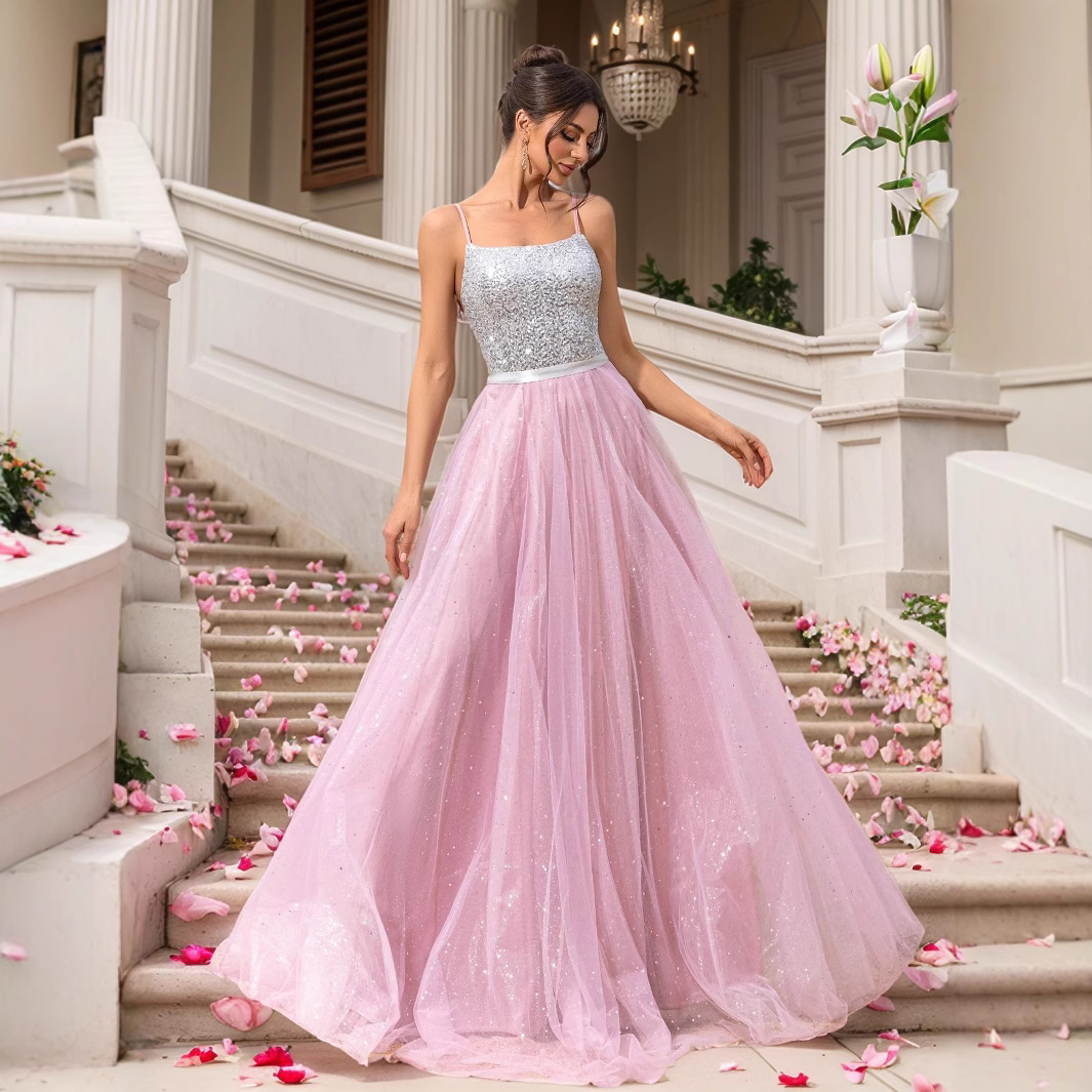 Wedding Dress With Sequins Evening Gown photo 3