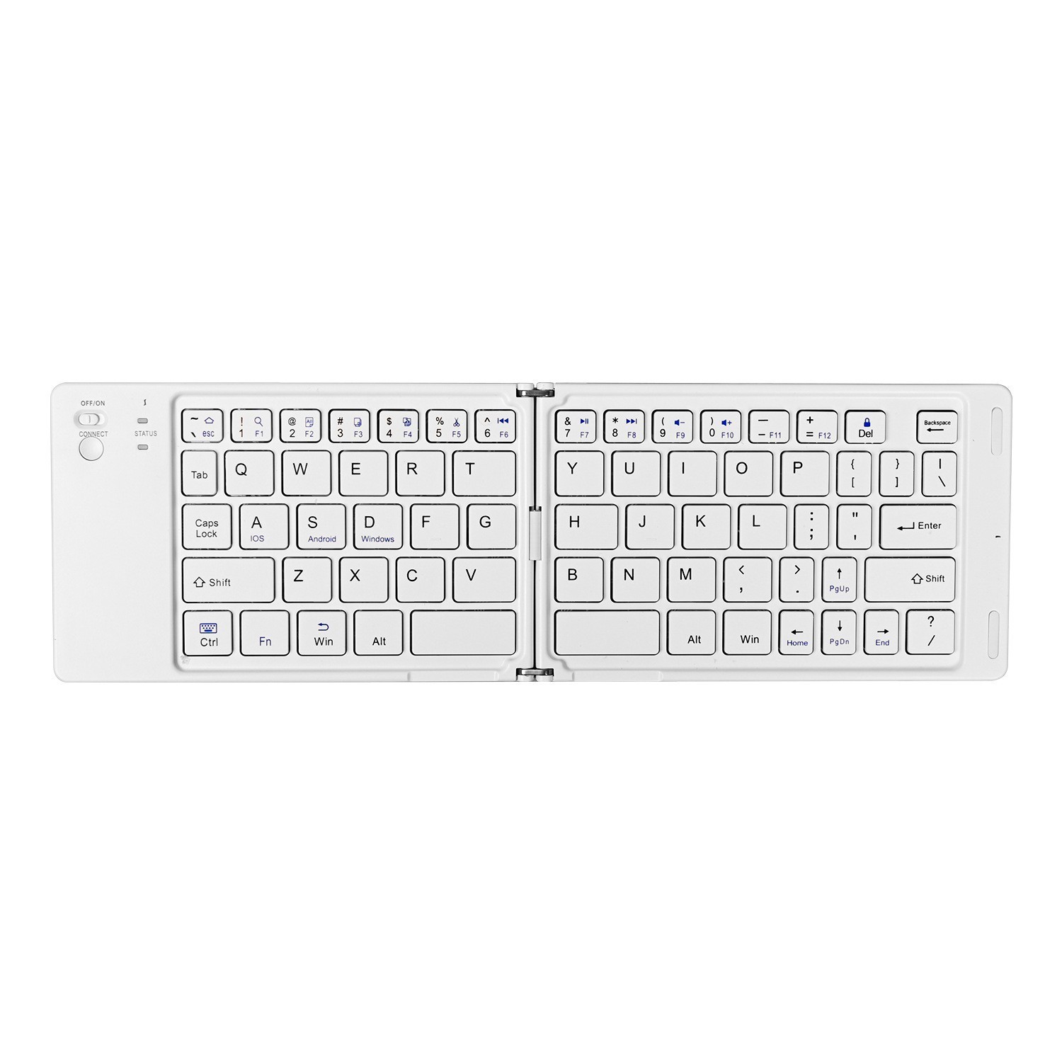 Home Portable Wireless Bluetooth Two Fold Keyboard photo 6