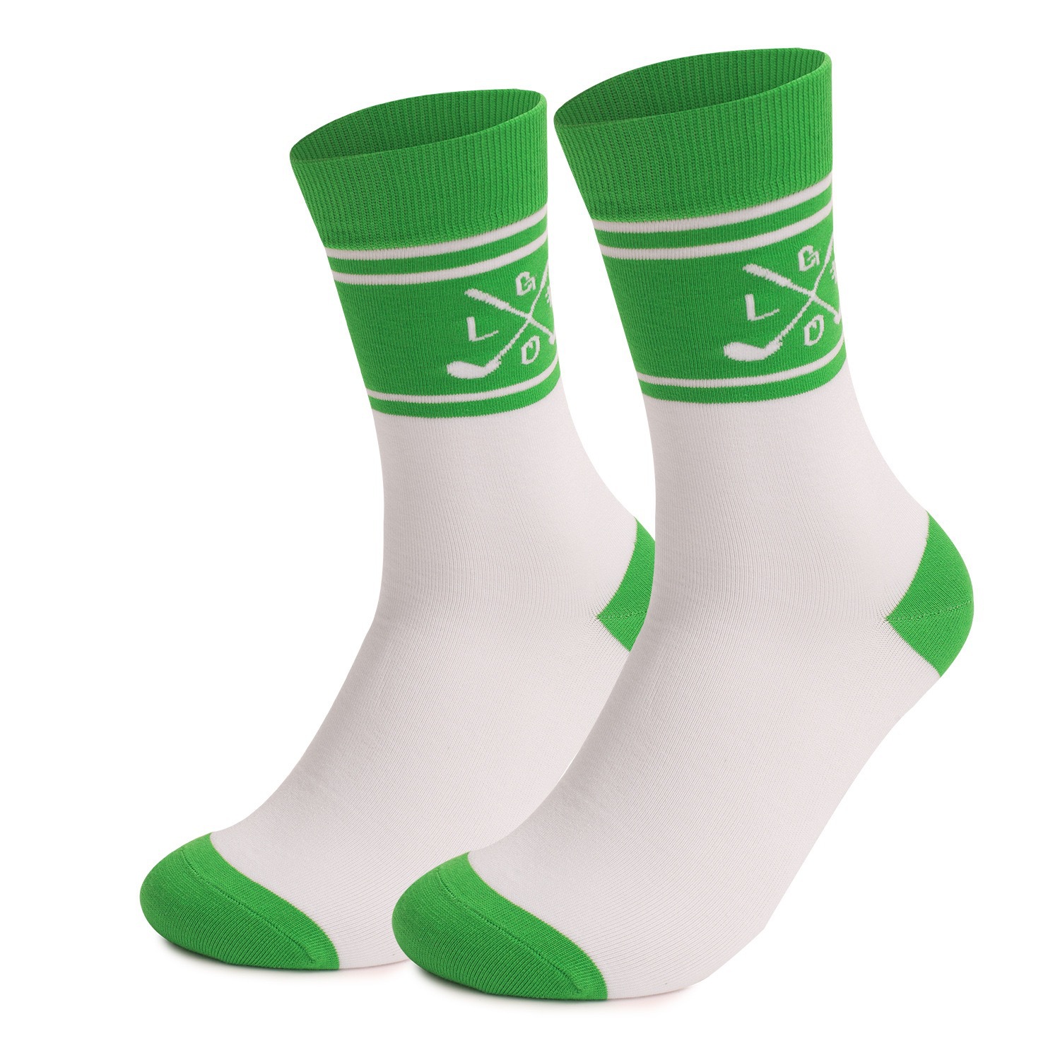 Golf Sports Socks Anti Slip Fun Mid Tube Socks photo 4