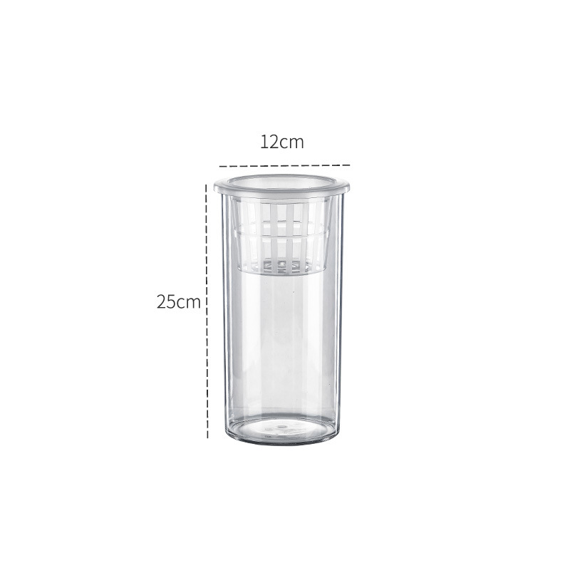 Living Room Micro Landscape Desktop Ecological Pot Transparent Plastic Creative Decoration Fish Tank photo 7