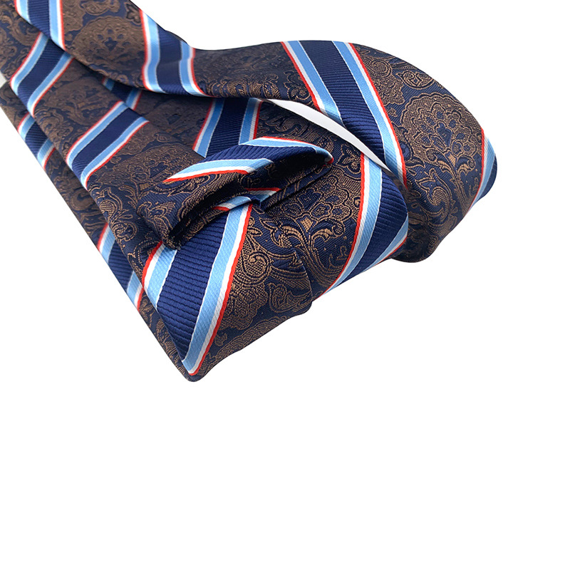 British Gentleman-style Striped Mens Tie For Suiting And Streetwear Coordination photo 4