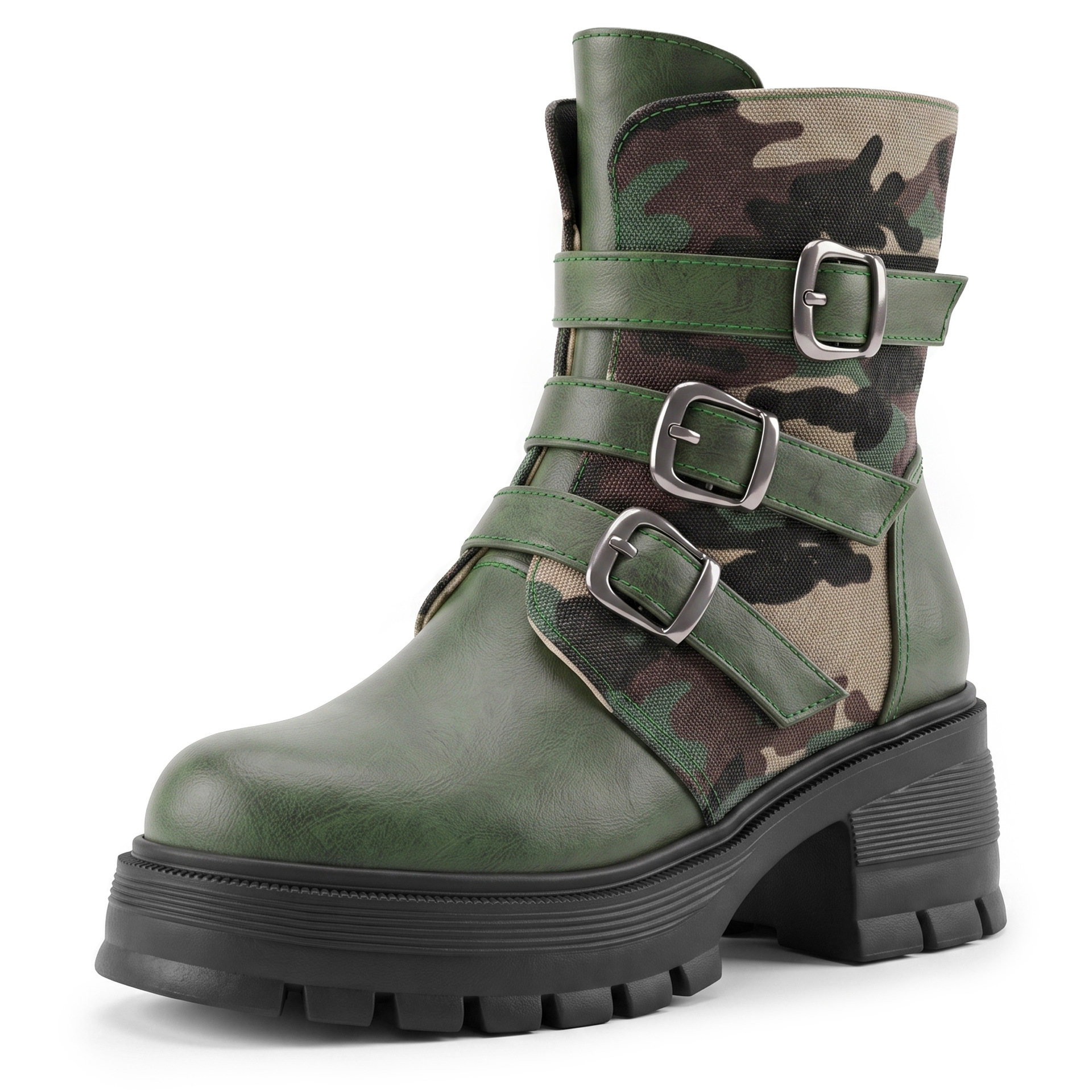 Women's Lace-up British-style Martin Boots photo 6