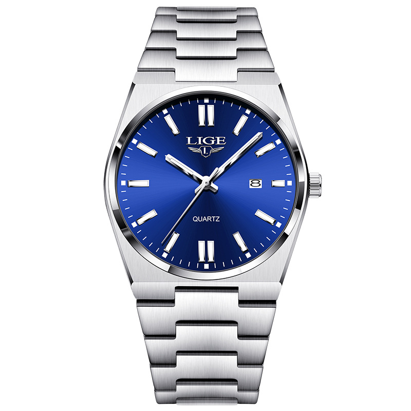 Waterproof Luminous Quartz Multi-function Calendar Wristwatch photo 3