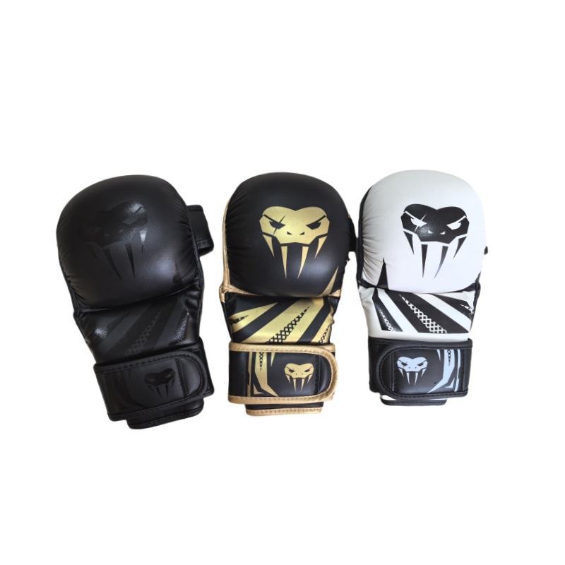 Men's Boxing Half-finger Sanda Gloves photo 6