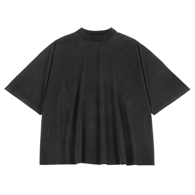 Men's Loose-fit Oversized Solid-color Top photo 5
